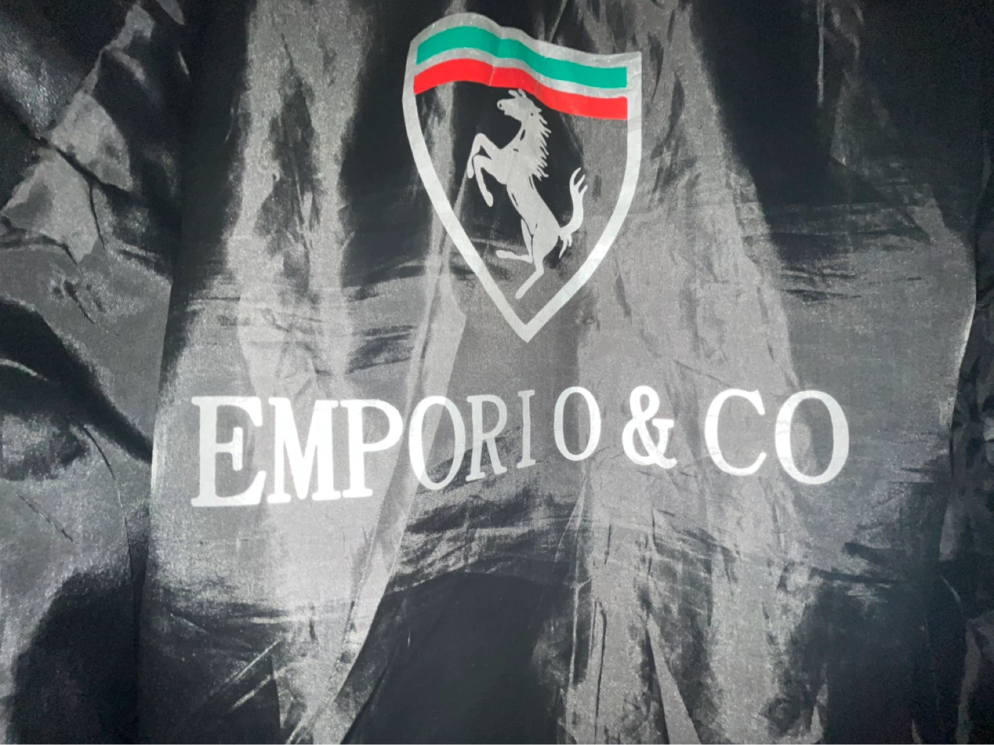 Emporio & Co Faux Leather Jacket - Size S - photo 3