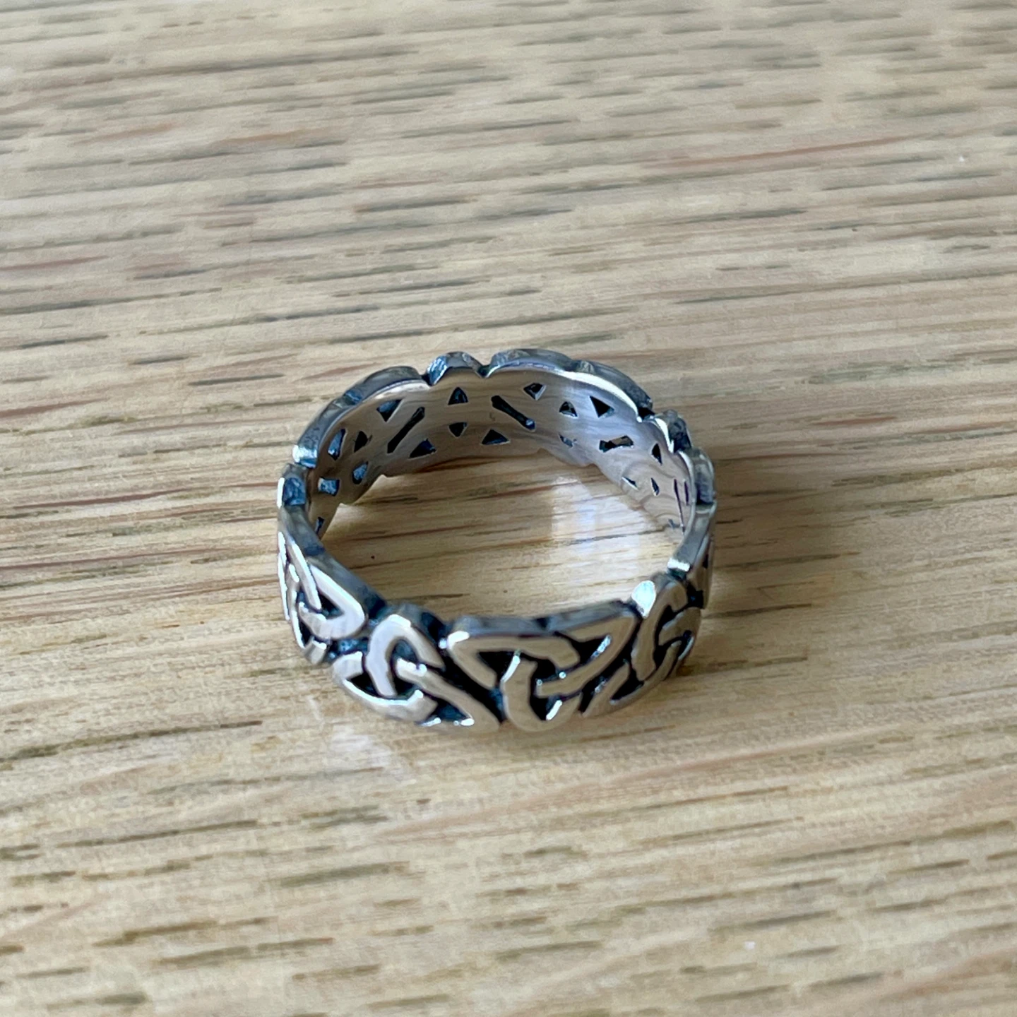 Trinity Celtic Knot titanium ring (size 7) - photo 3