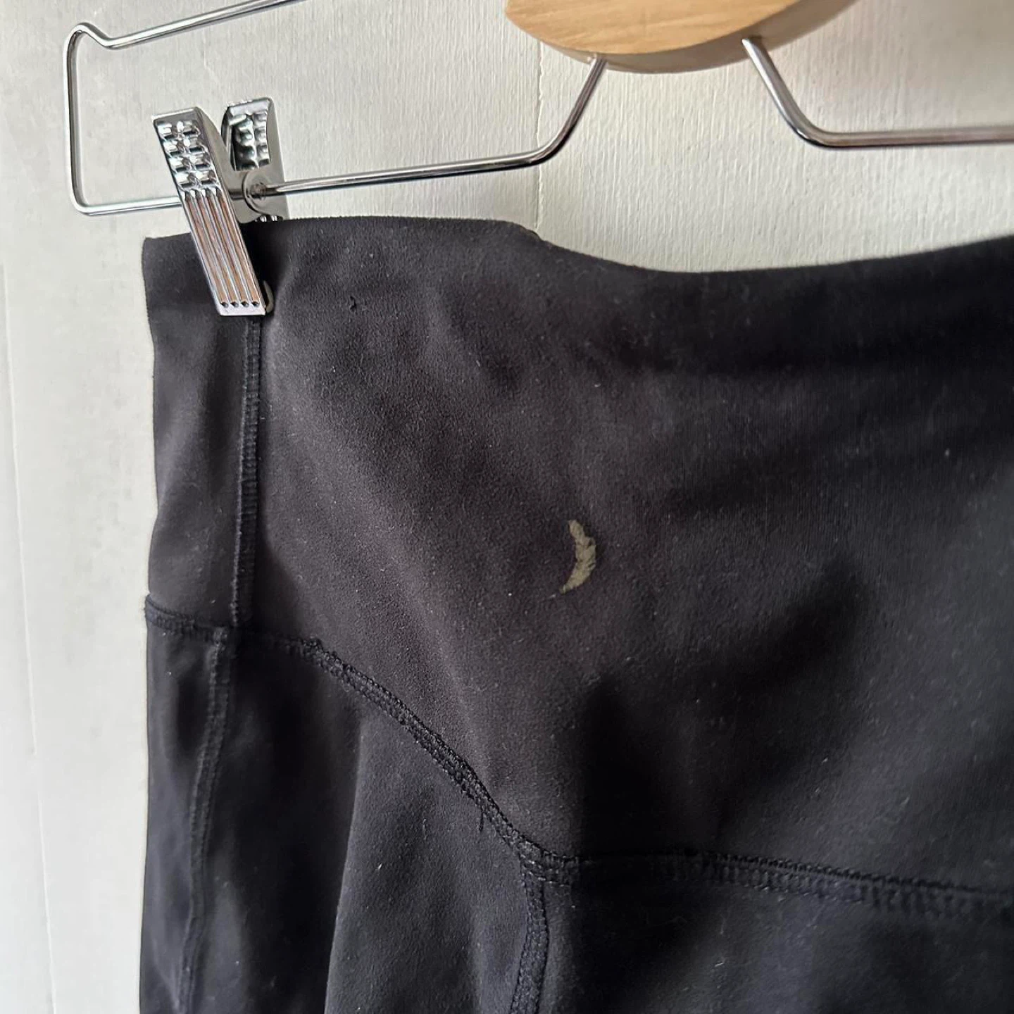 Black High-Waisted Biker Shorts - photo 5