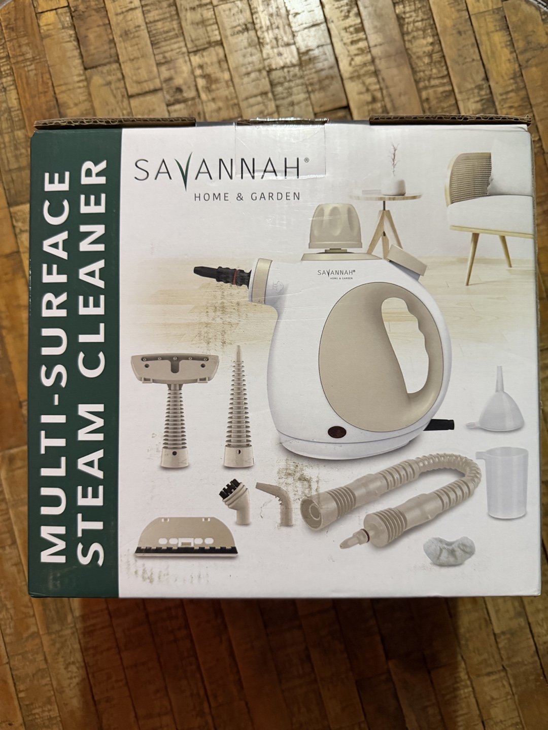 Savannah Home & Garden Multi-Surface Steam Cleaner