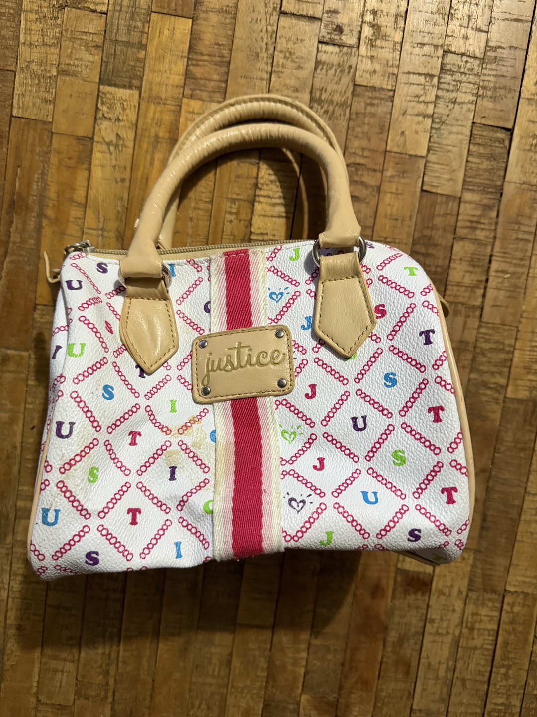 Justice Girls Mini Duffle Handbag