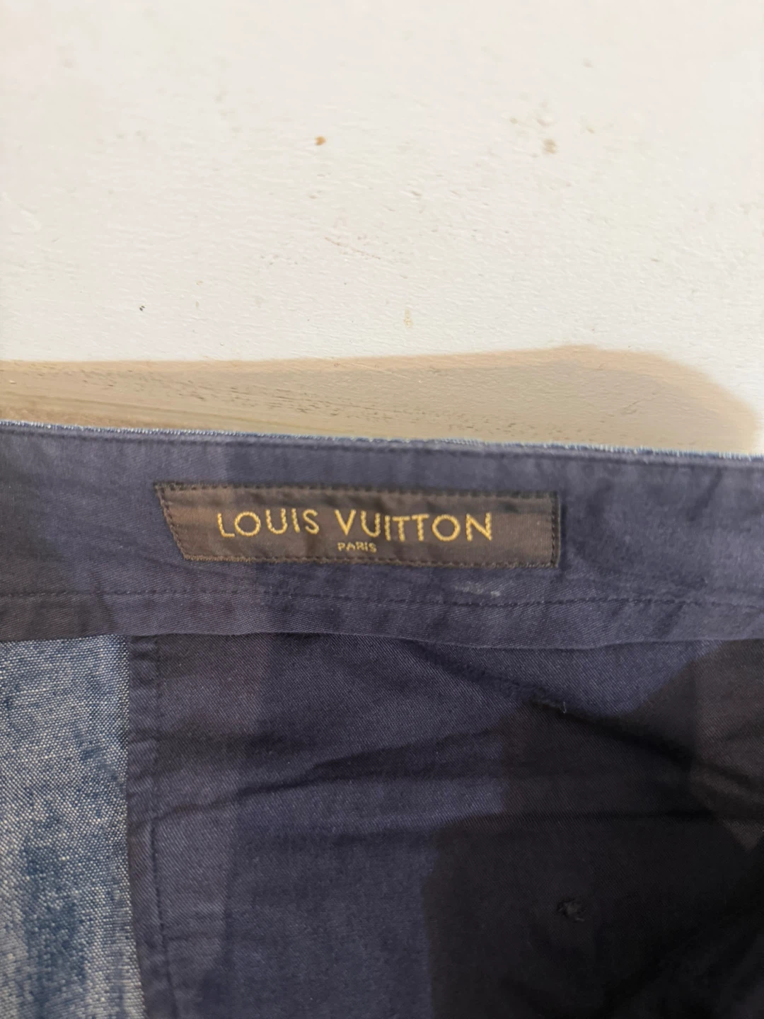 Louis Vuitton Men's Denim Shorts Size 46 Made in Italy - photo 2