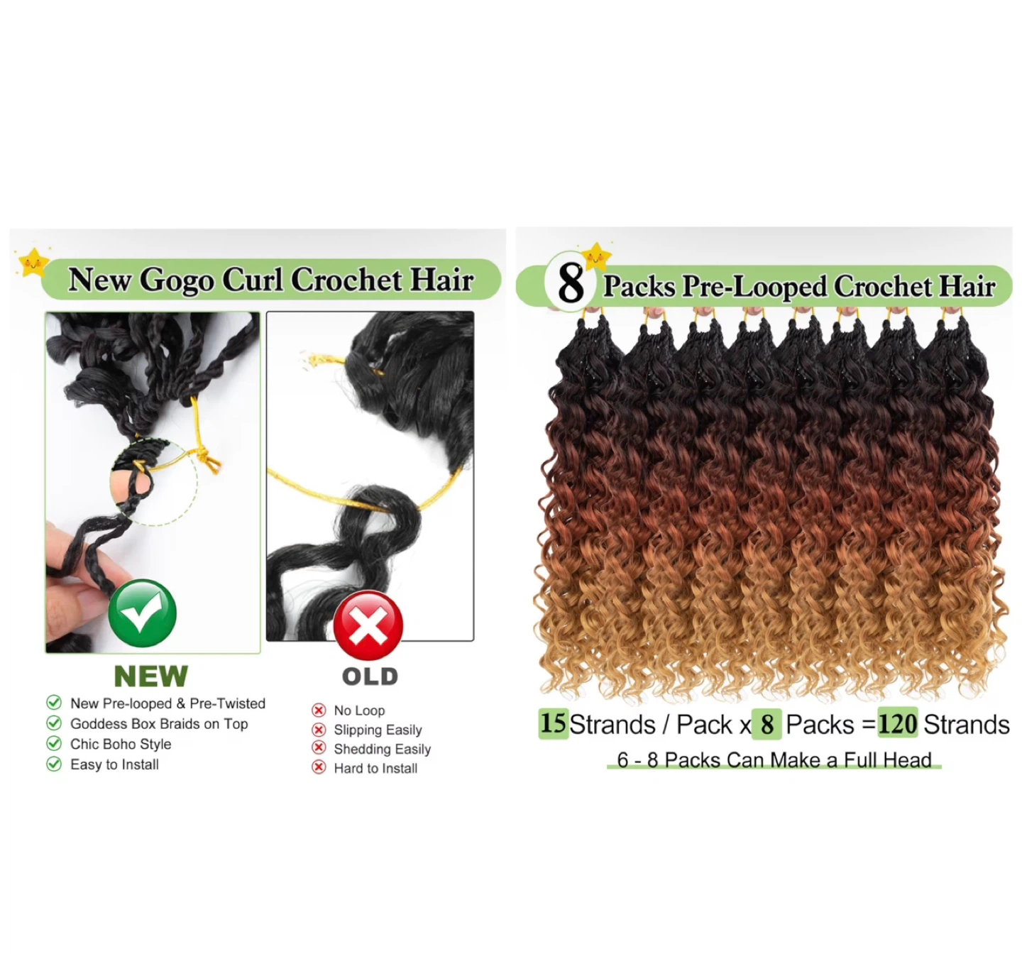 Brand new Curly Crochet Hair for Black Women - photo 5