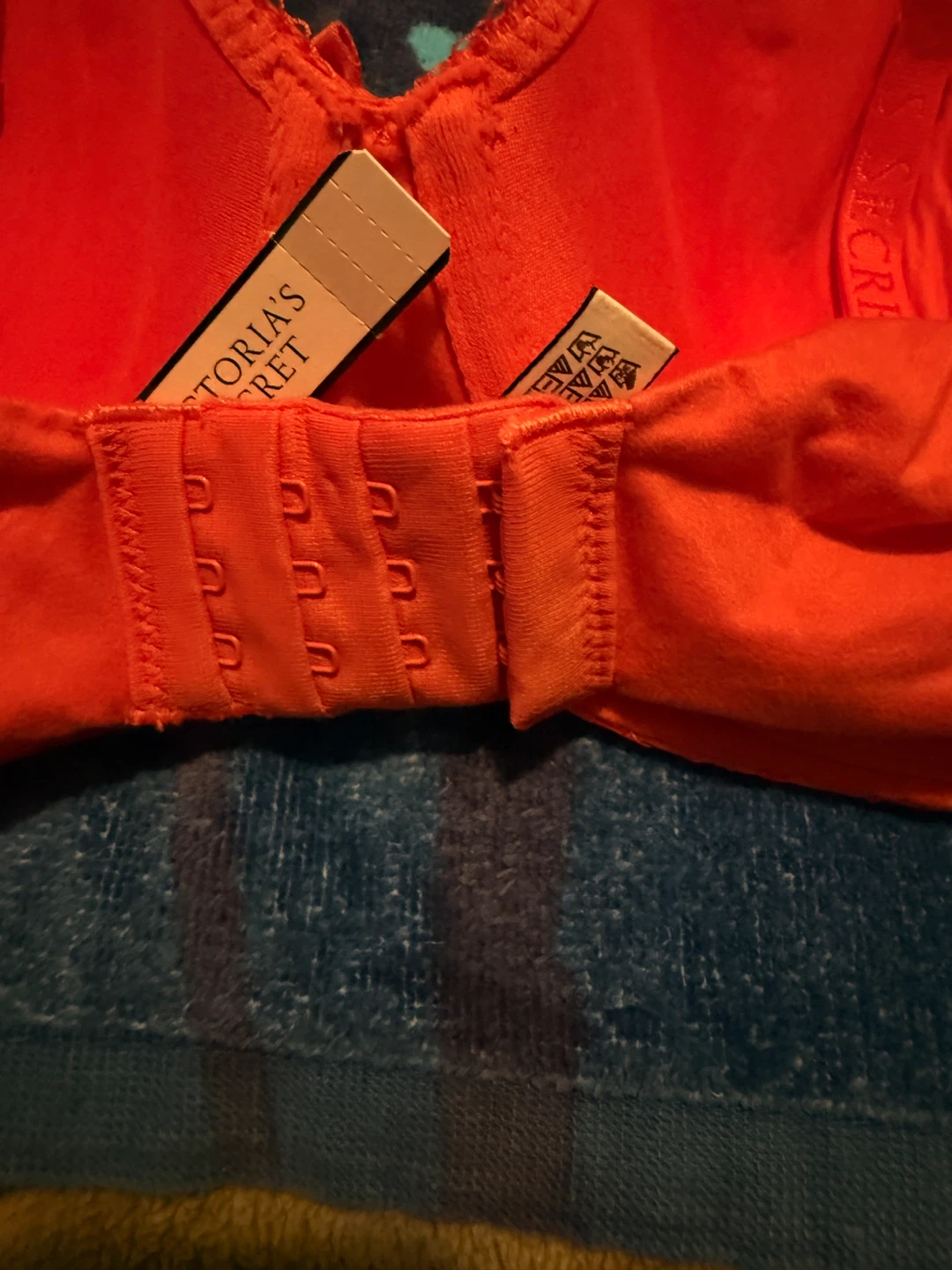 Victoria's Secret Orange Lace Bra 38DD - photo 3