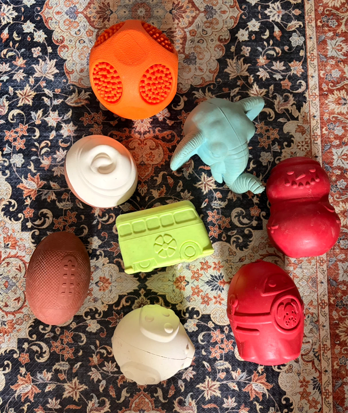 New Large Dog Toys 8-Piece Lot