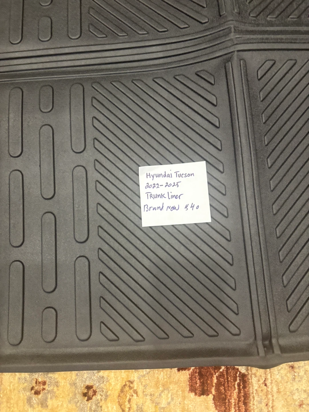 Hyundai Tucson Trunk Liner (2022-2025) - photo 3