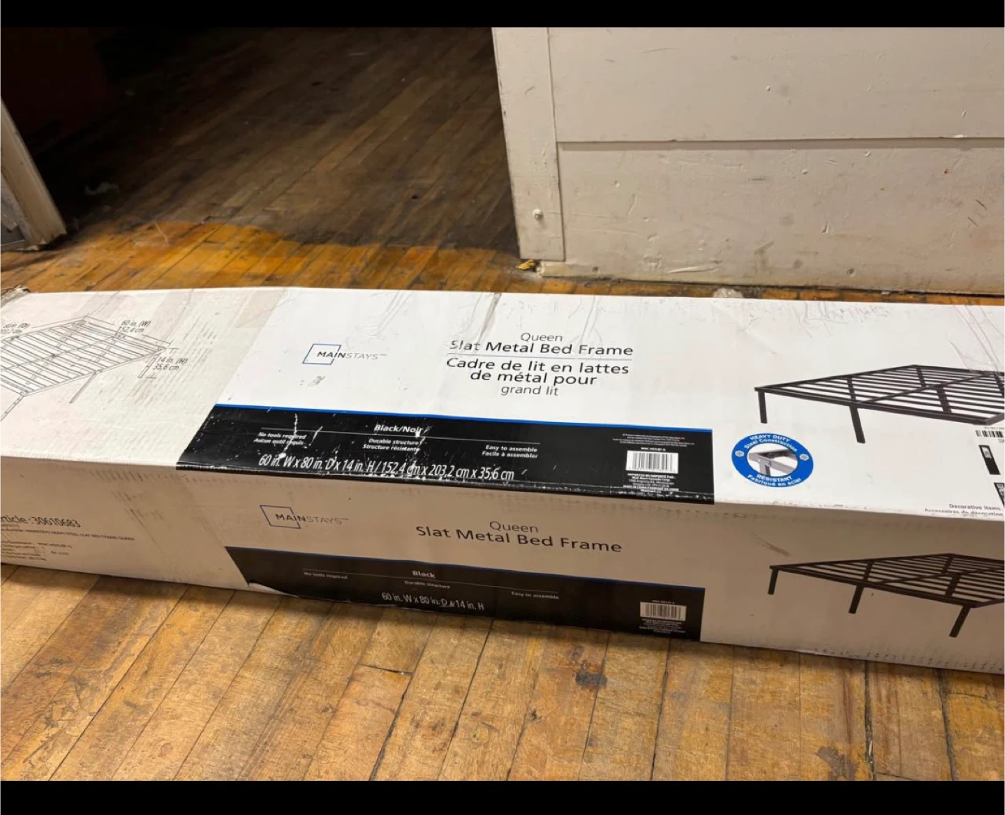 Mainstays Queen Slat Metal Bed Frame - photo 3