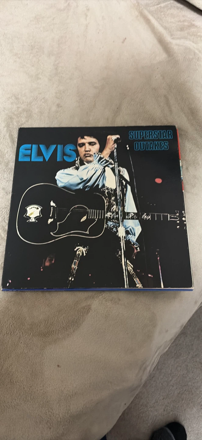Elvis Superstar Outtakes Vinyl Record