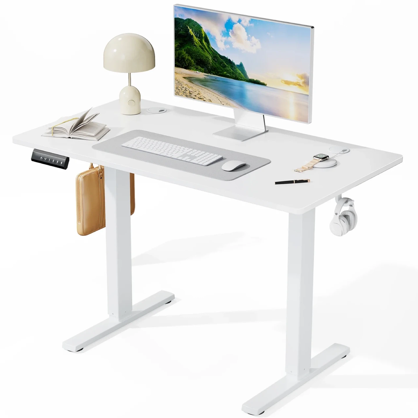 Edx Electric Standing Desk - 40" x 24" White