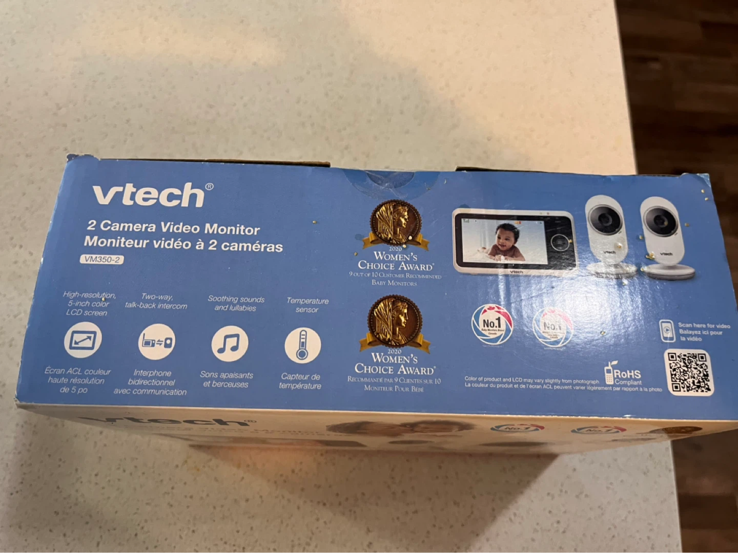 VTech VM350-2 2 Camera Video Monitor - photo 2