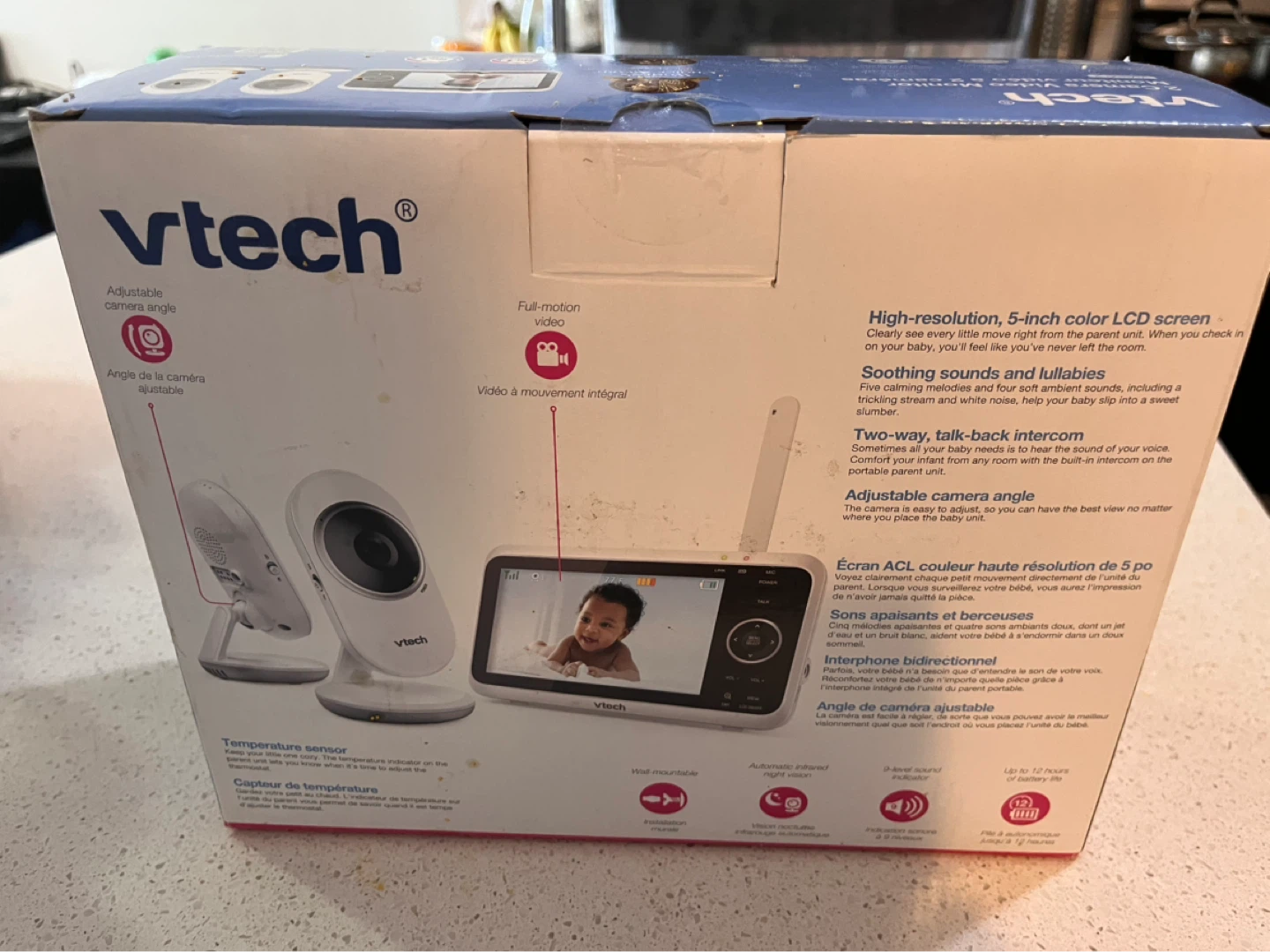 VTech VM350-2 2 Camera Video Monitor