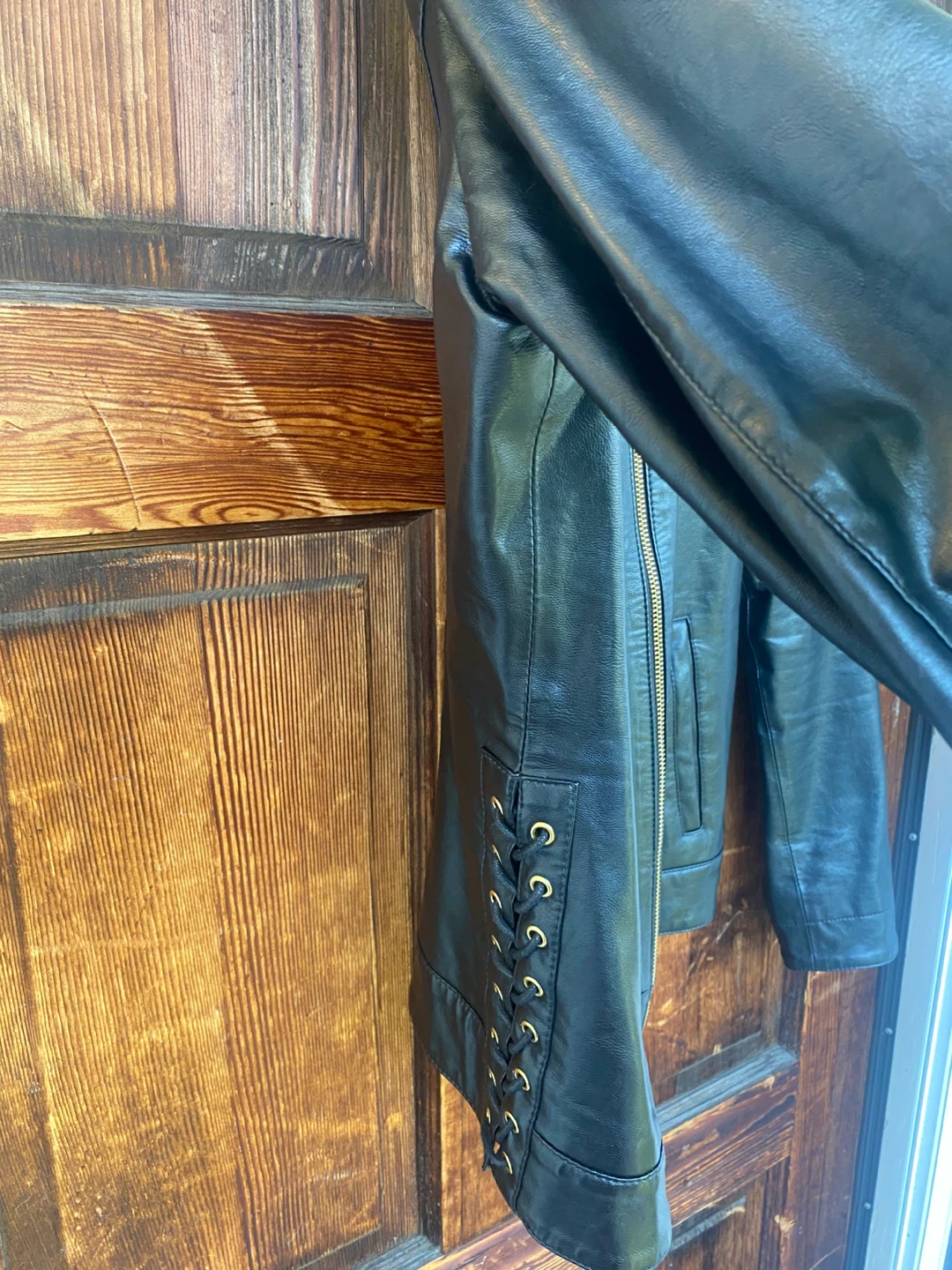 True Religion Faux Leather Moto Jacket - photo 3