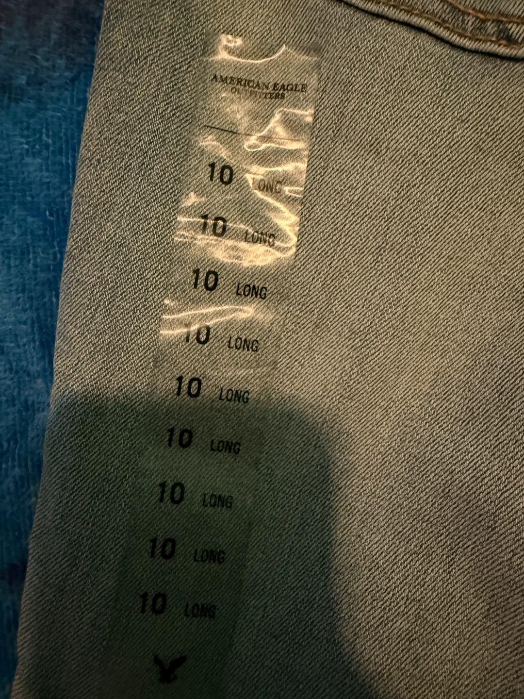 American Eagle Outfitters "Hi-Agist" Flare Jeans - Size 10 Long - photo 4