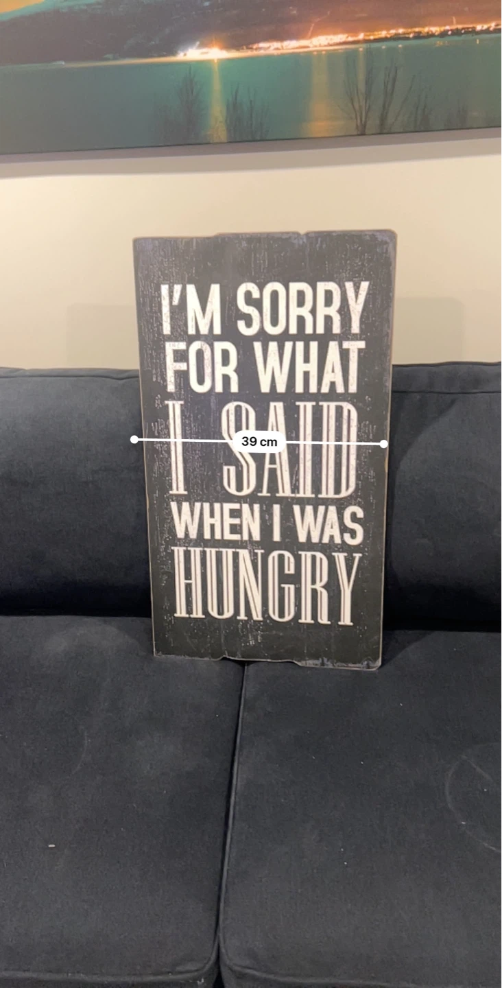 Wooden Sign - Stressed Spelled Backwards is Desserts - photo 4