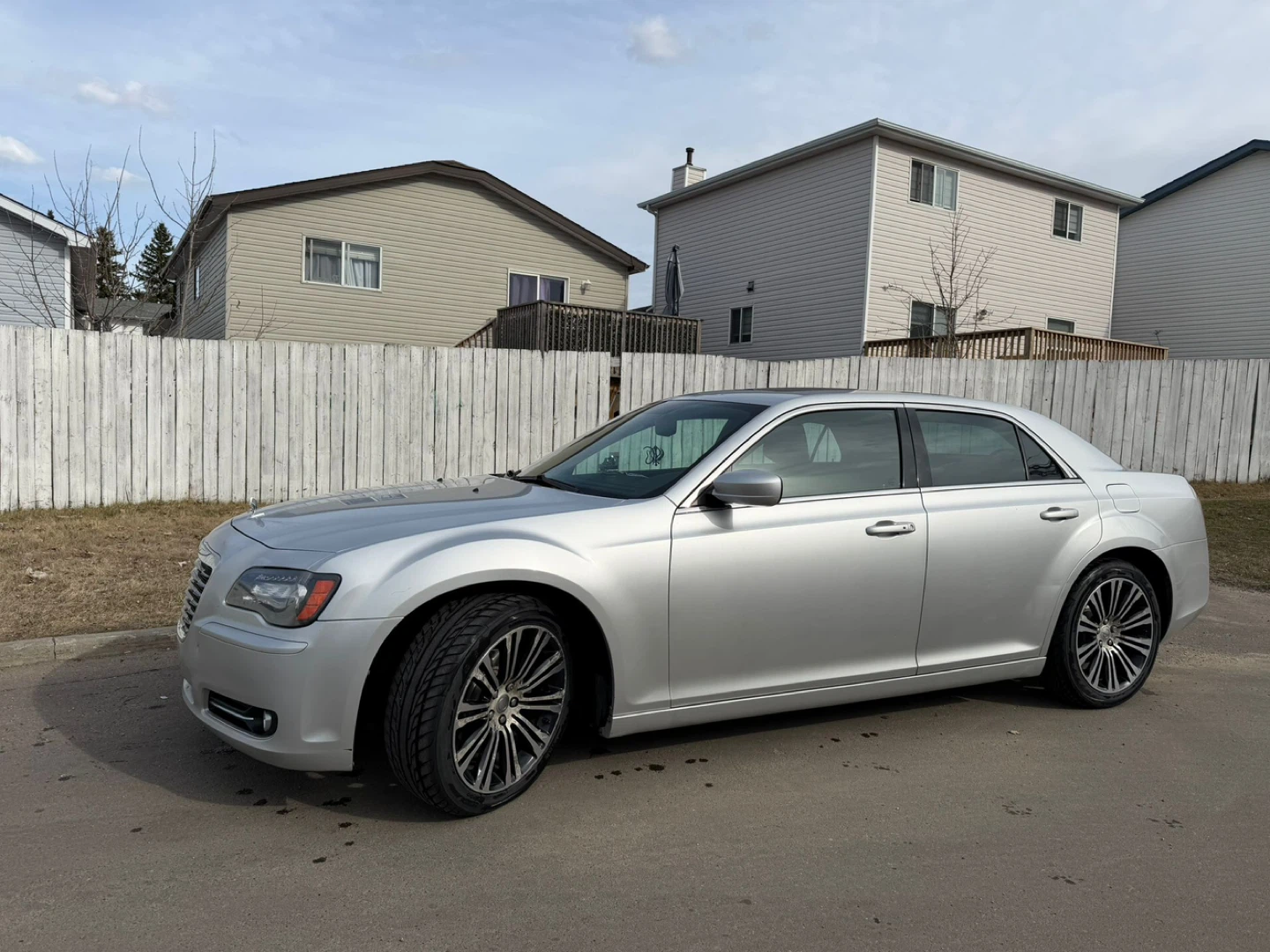 Silver Chrysler 300 Sedan