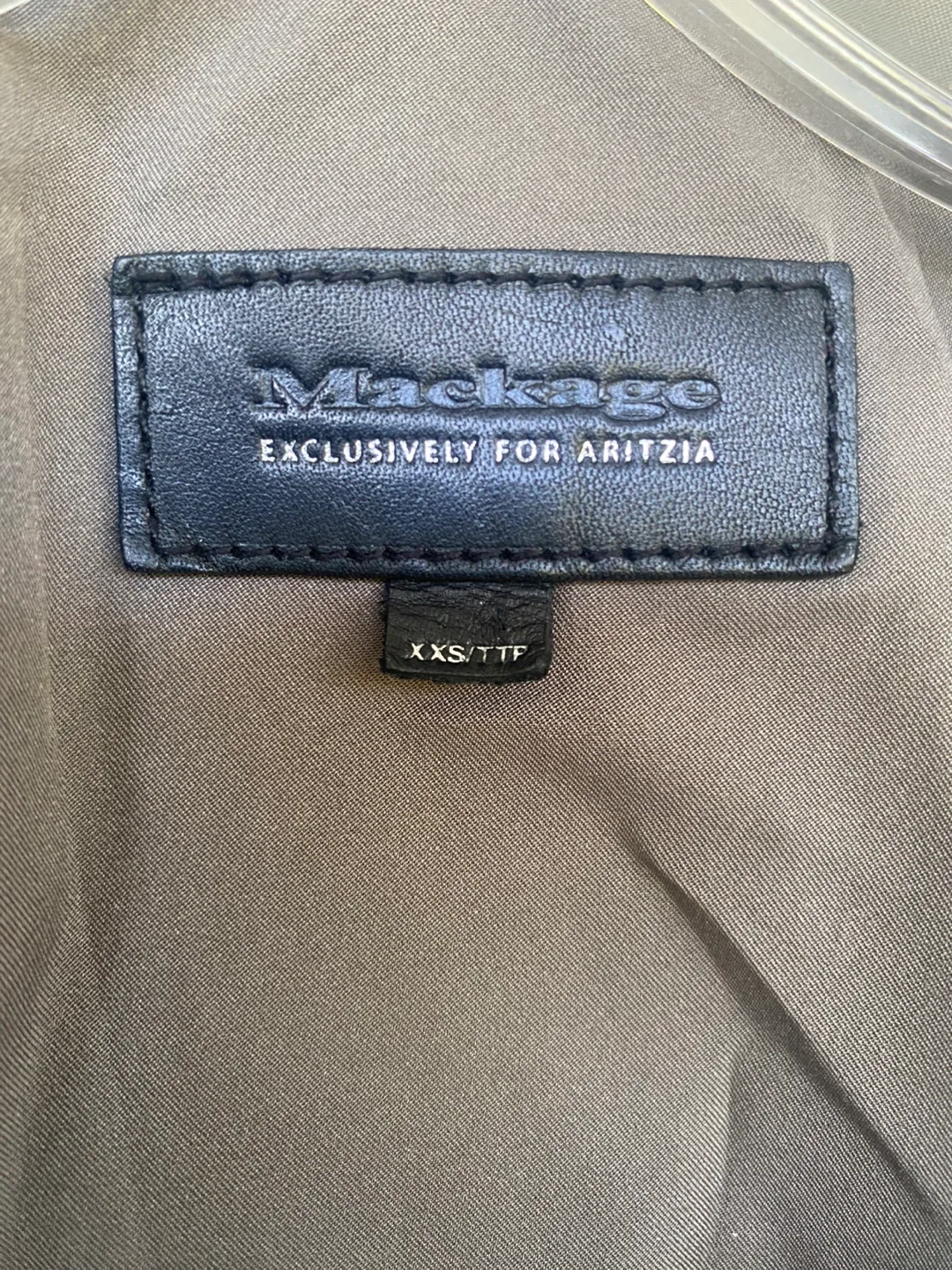 Mackage Leather Moto Jacket - XXS/TTP - photo 4