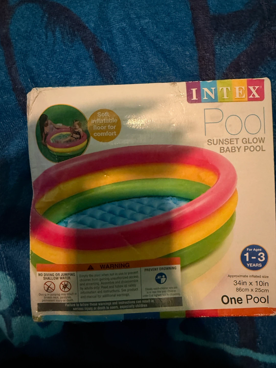 Intex Sunset Glow Baby Pool