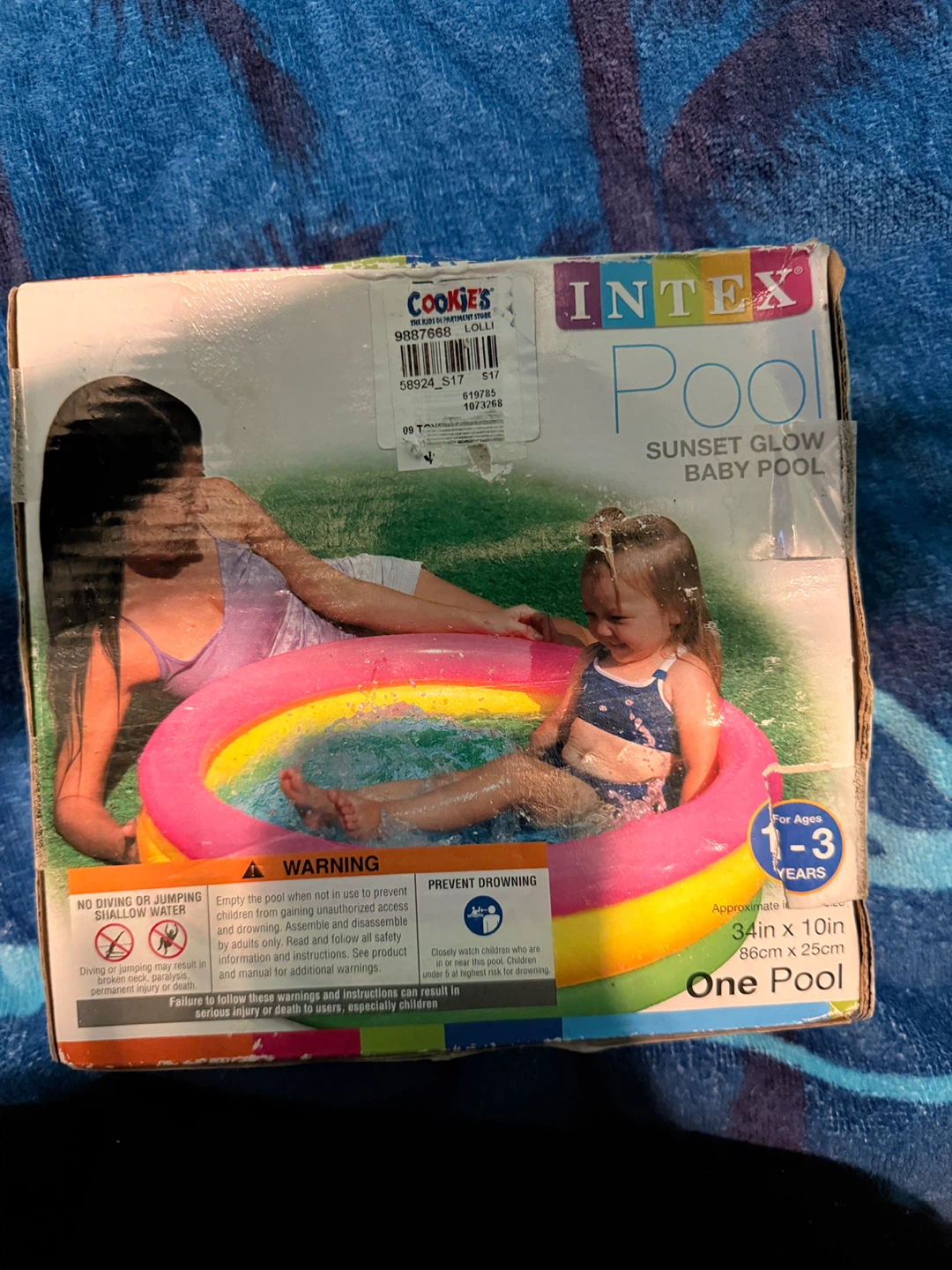 Intex Sunset Glow Baby Pool - photo 2