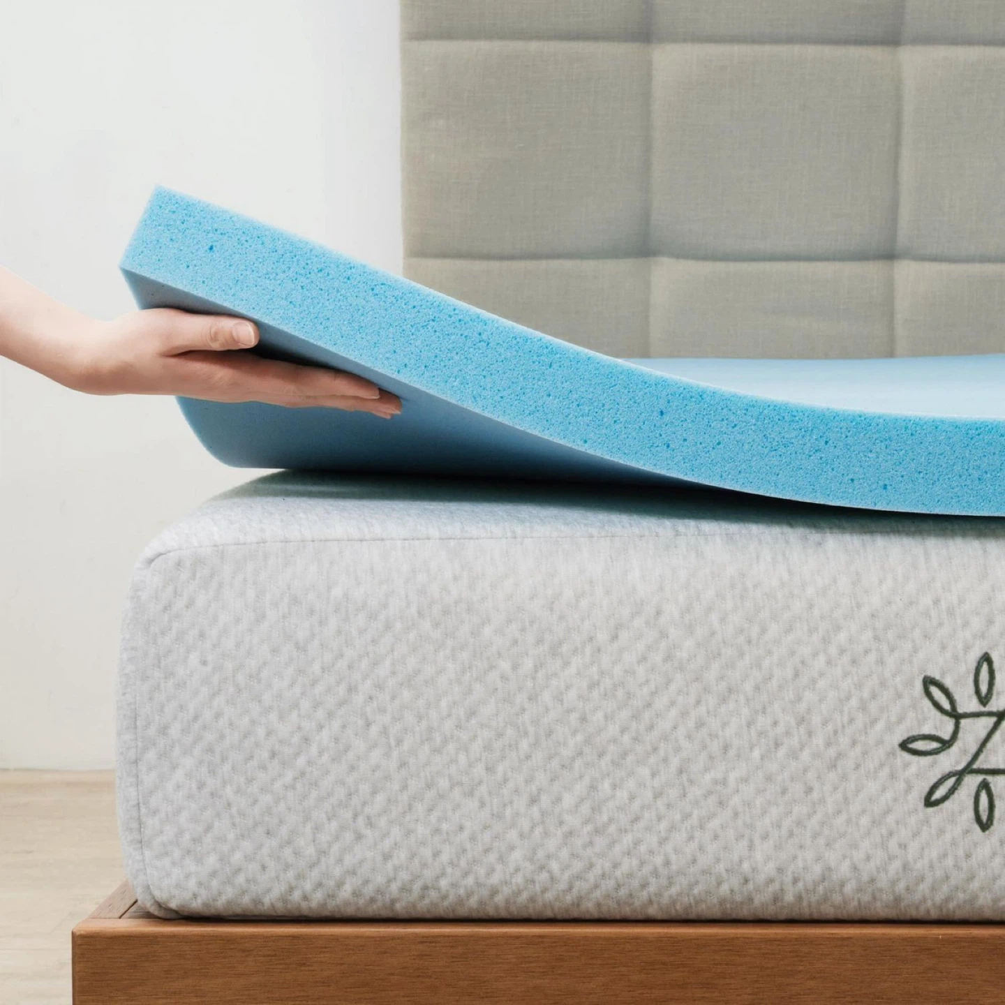 Zinus Spa Sensations 2in Memory Foam Air Flow Topper - King - photo 2