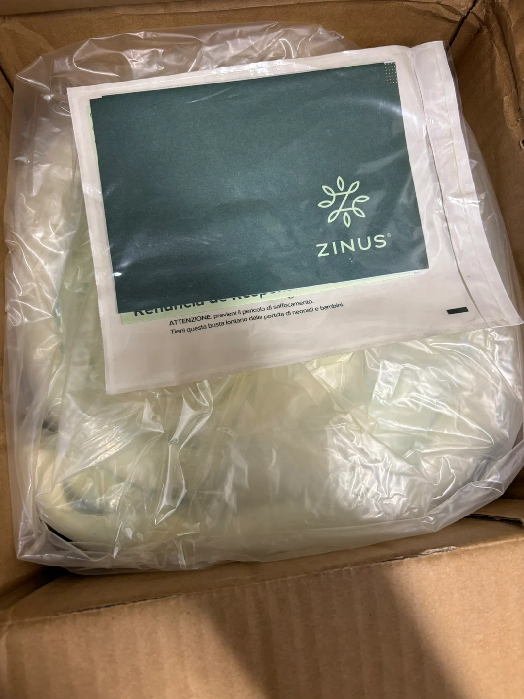 Zinus Spa Sensations 2in Memory Foam Air Flow Topper - King - photo 4