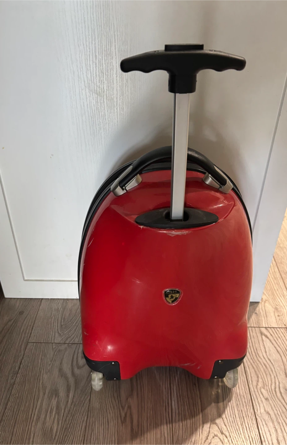 Hey’s Disney Cars Lightning McQueen Rolling Luggage Suitcase - photo 4