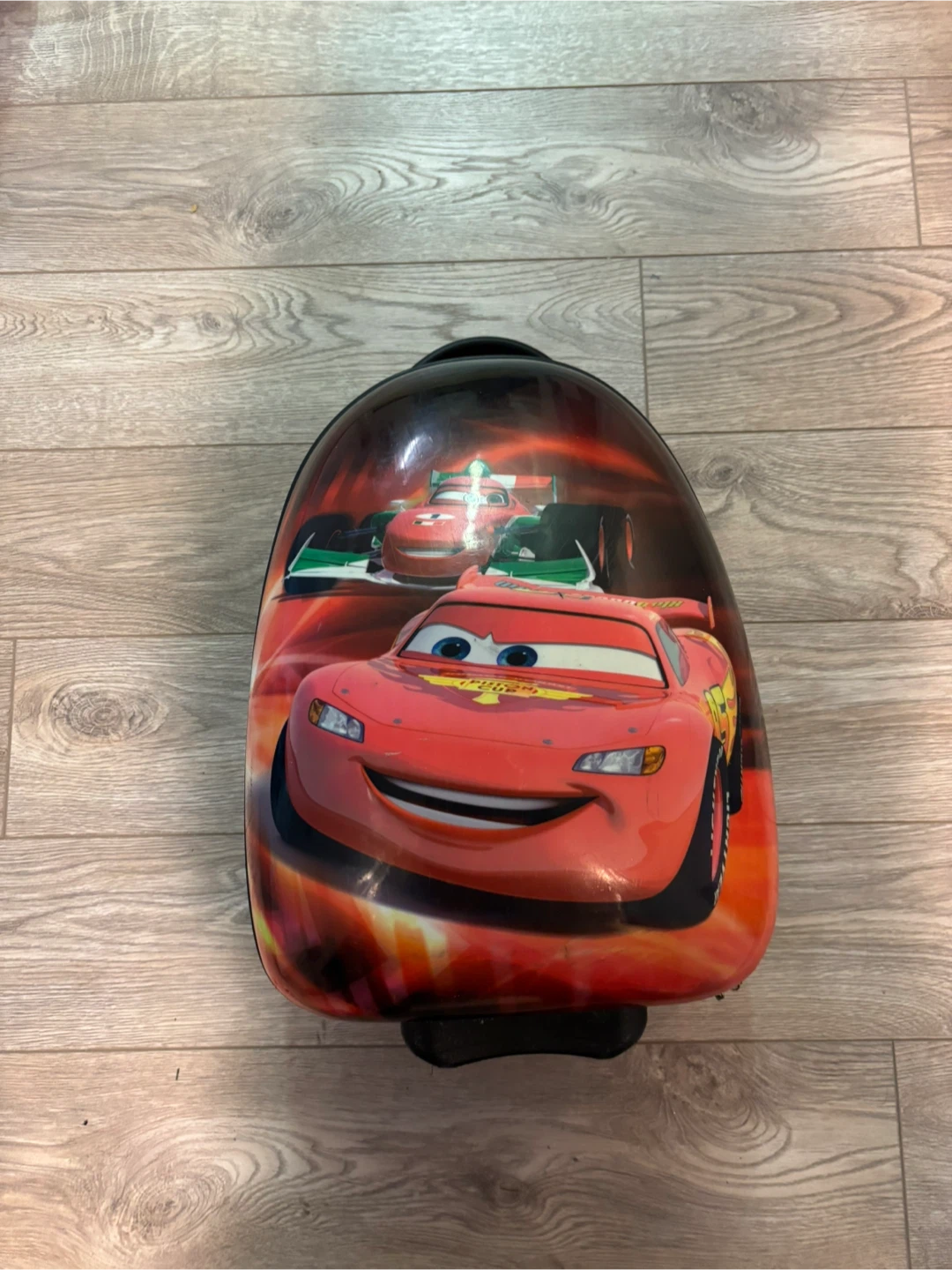 Hey’s Disney Cars Lightning McQueen Rolling Luggage Suitcase