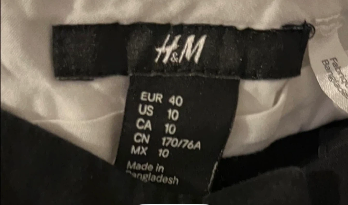 Women’s H&M Black Pants - Size 10 - photo 2