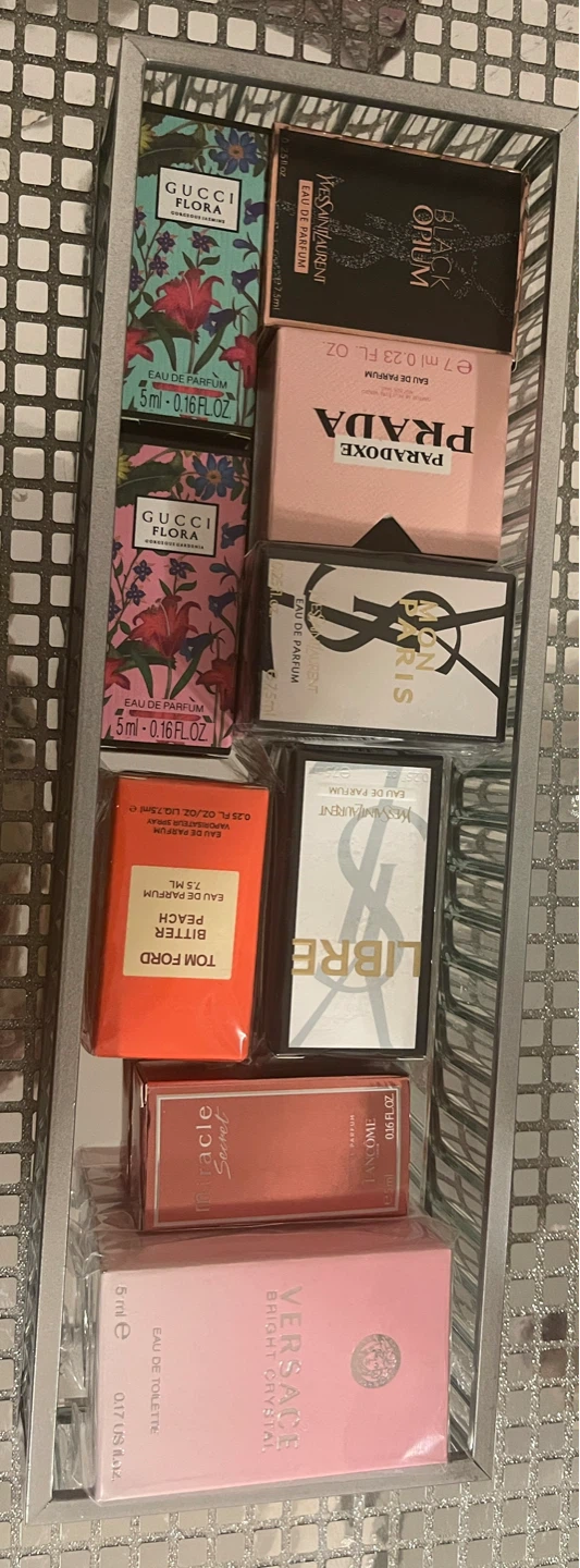 Assorted Designer Perfume Miniatures Set