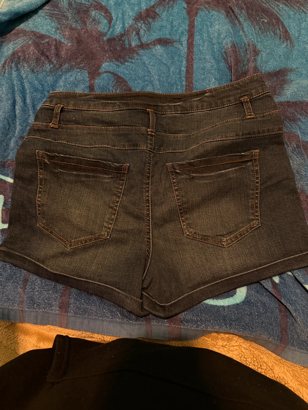 Charlotte Russe High Waist Denim Shorts Size 8 - photo 3