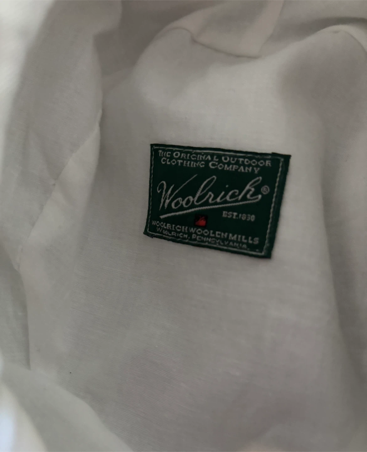 Women’s Woolrich White Cotton Bucket Hat - photo 3