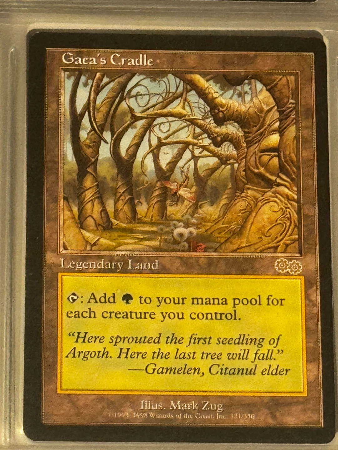 Magic The Gathering Gaea's Cradle Card