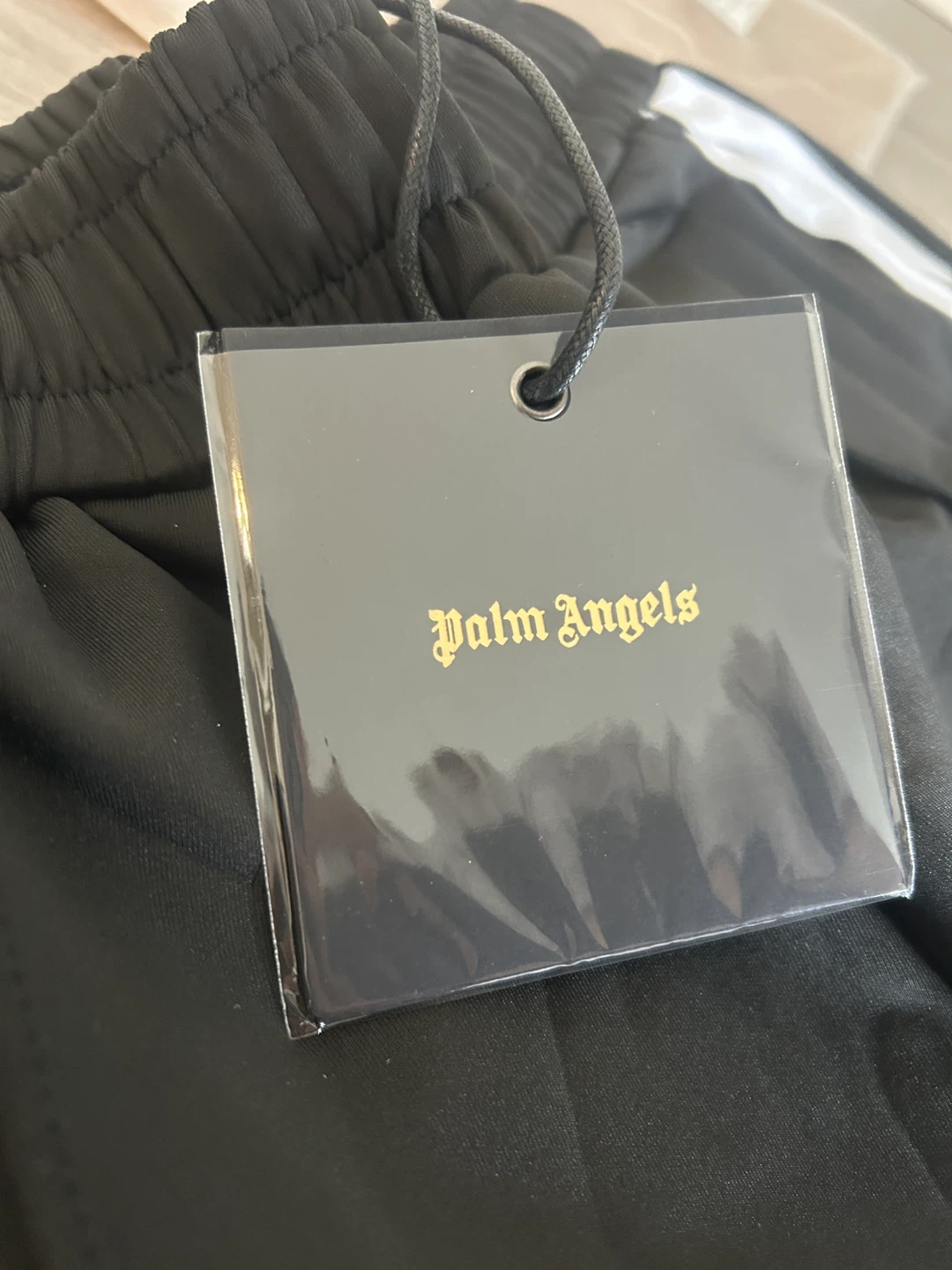 Palm Angels Black Shorts - photo 2