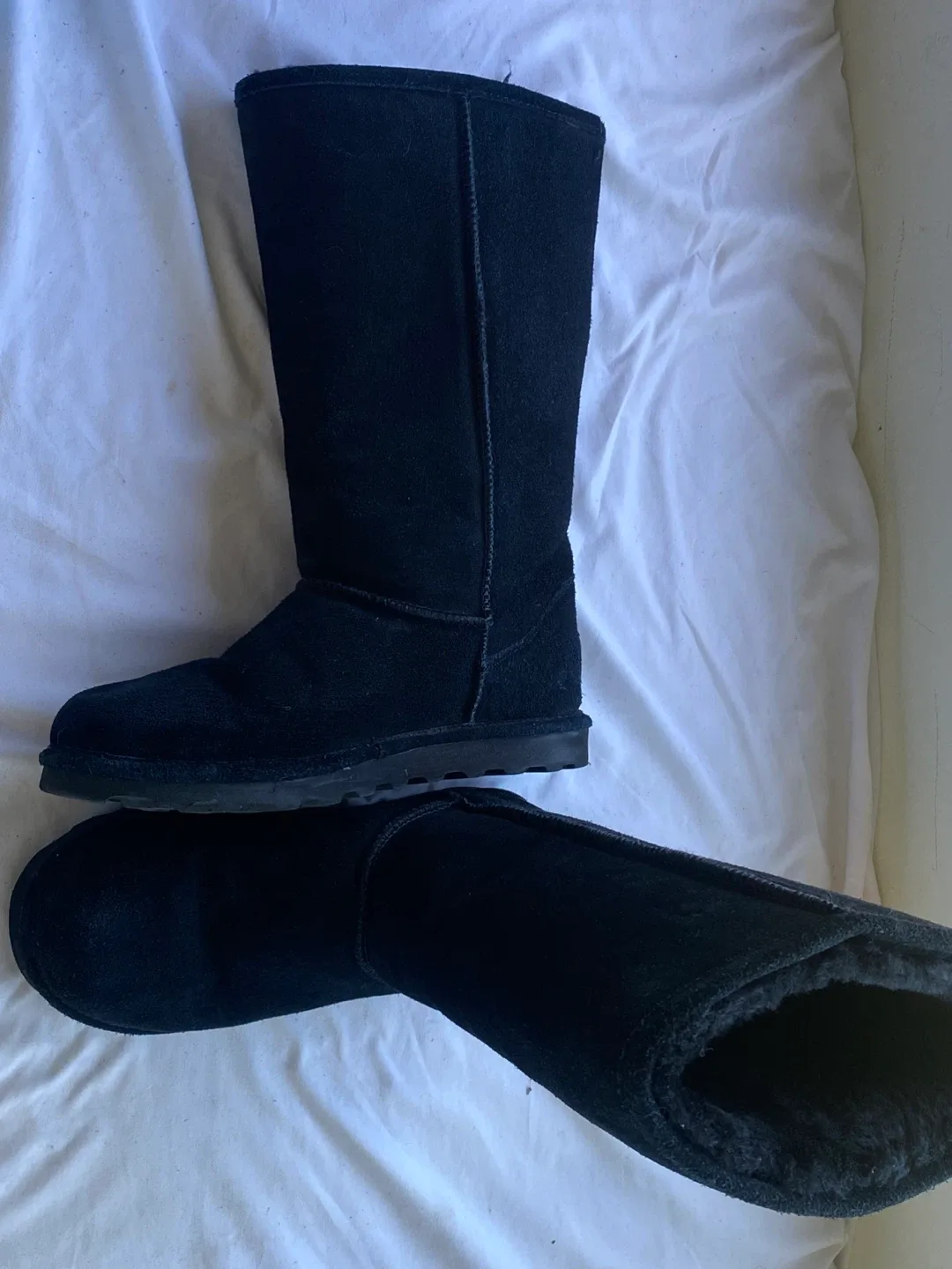 BearPaw Black Suede Boots - photo 2