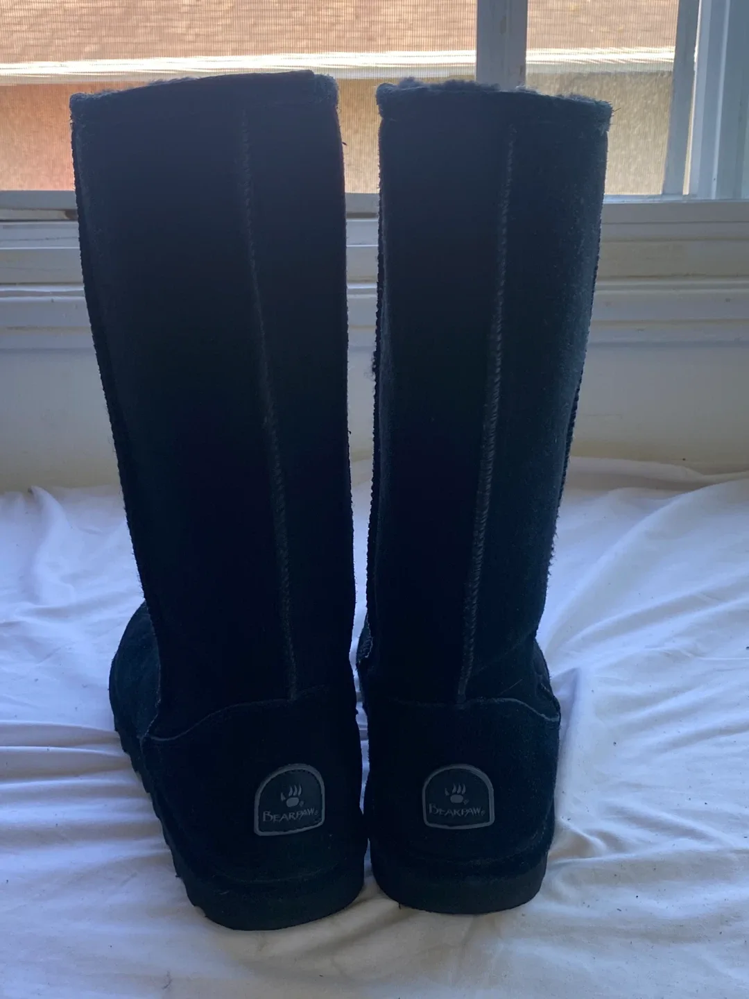 BearPaw Black Suede Boots - photo 3