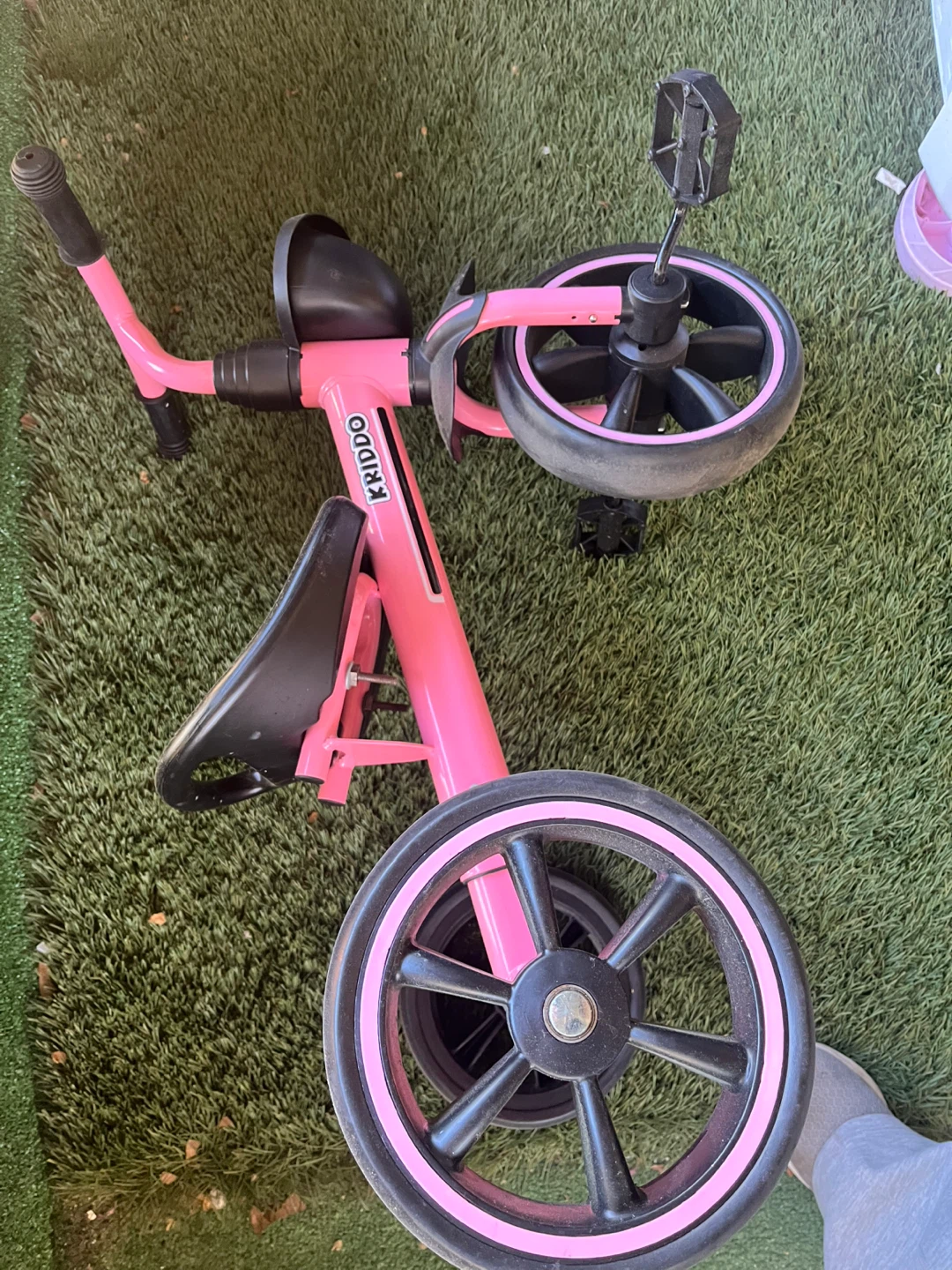 Kriddo Pink Toddler Tricycle free item with purchase! - photo 2