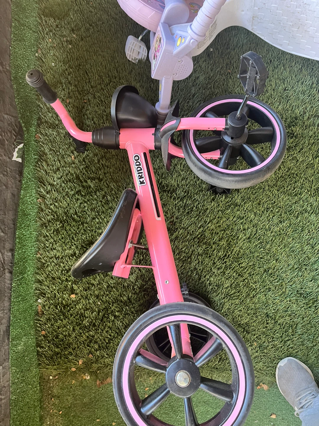 Kriddo Pink Toddler Tricycle free item with purchase! - photo 3