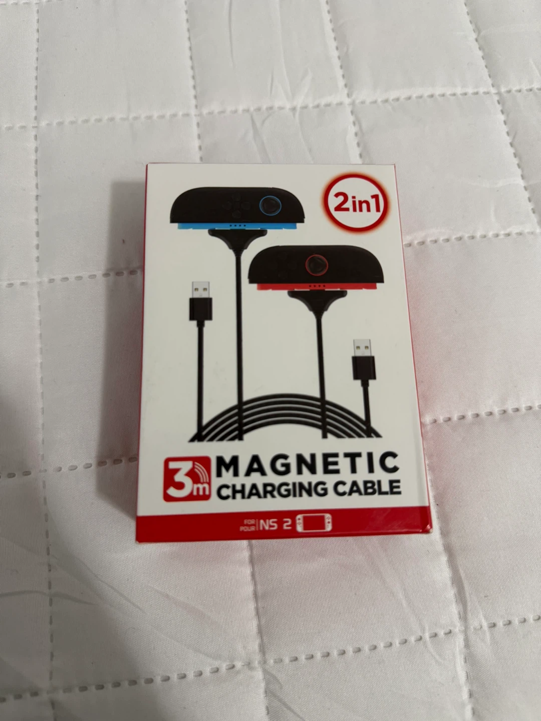 2-in-1 Magnetic Charging Cable for NS 2 Joypad - photo 2