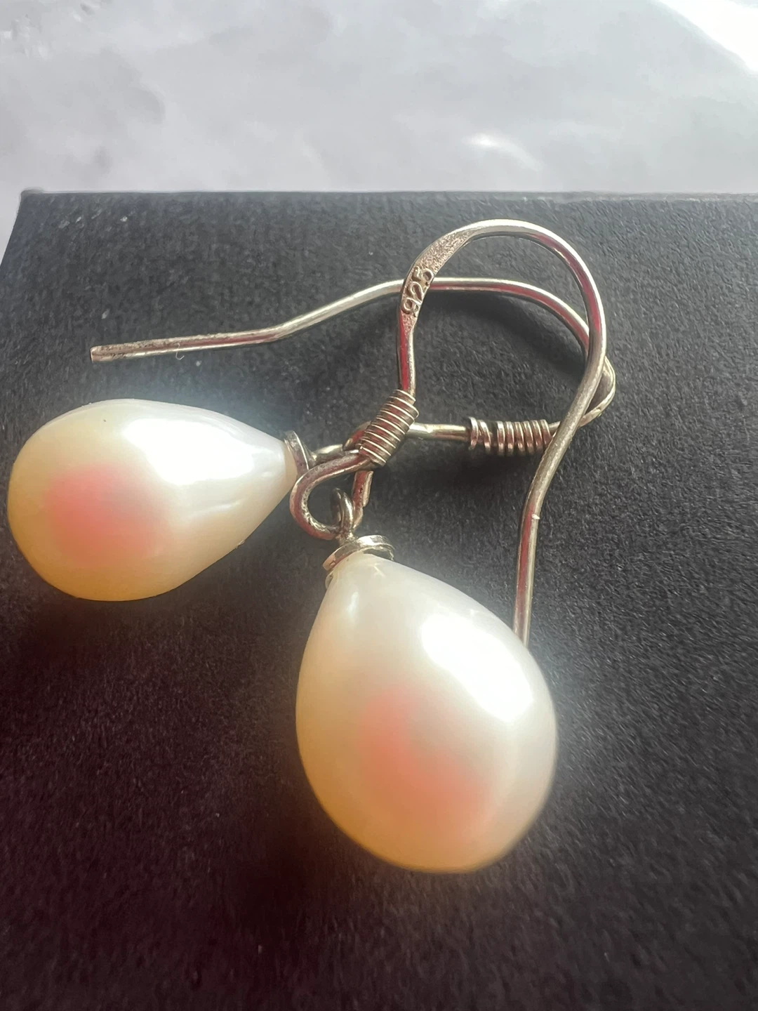 925 Pearl Drop Earrings