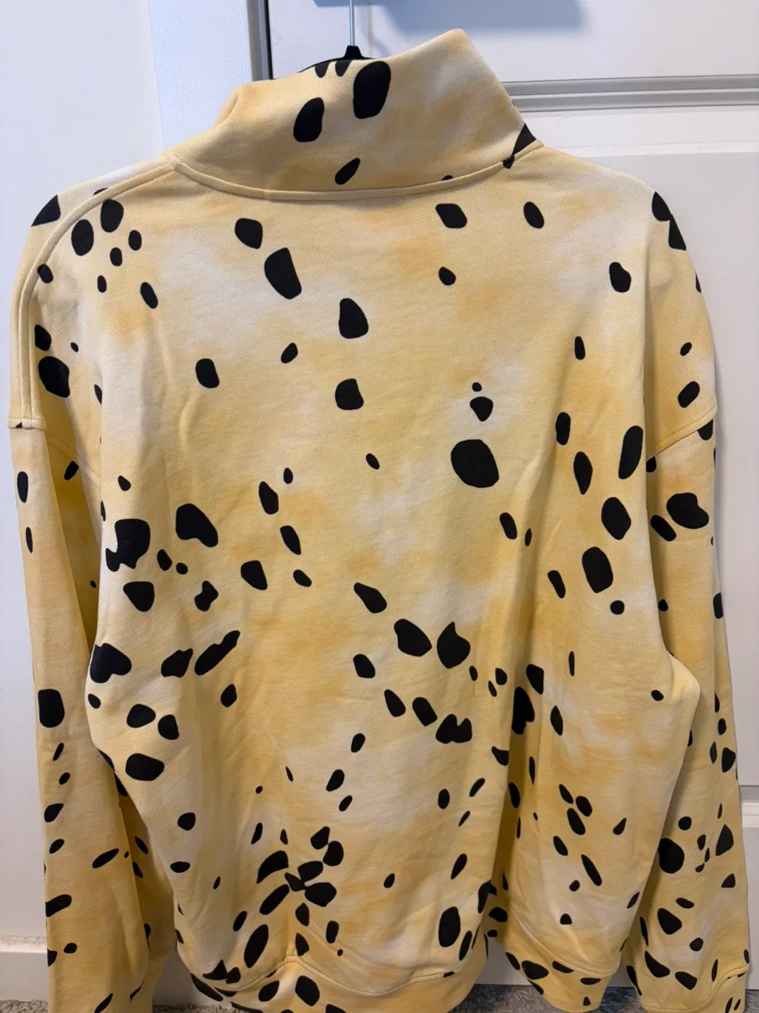 HUGO BOSS Dalmation Print 1/4 Zip Sweatshirt - photo 5