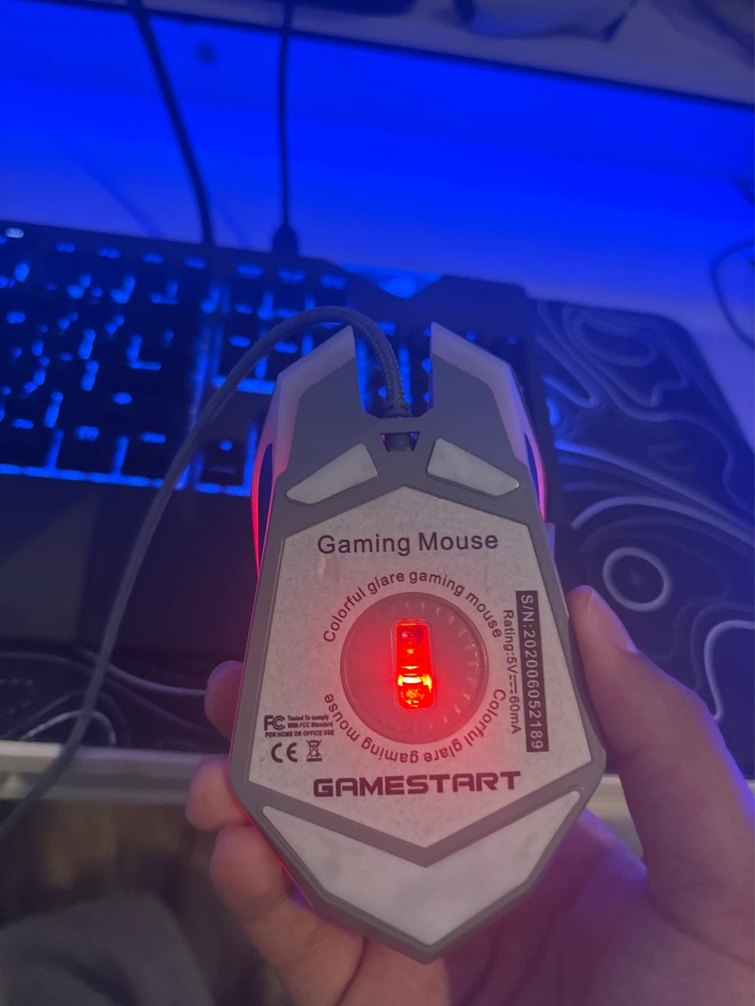 GAMESTART Colorful Glare Gaming Mouse - photo 2