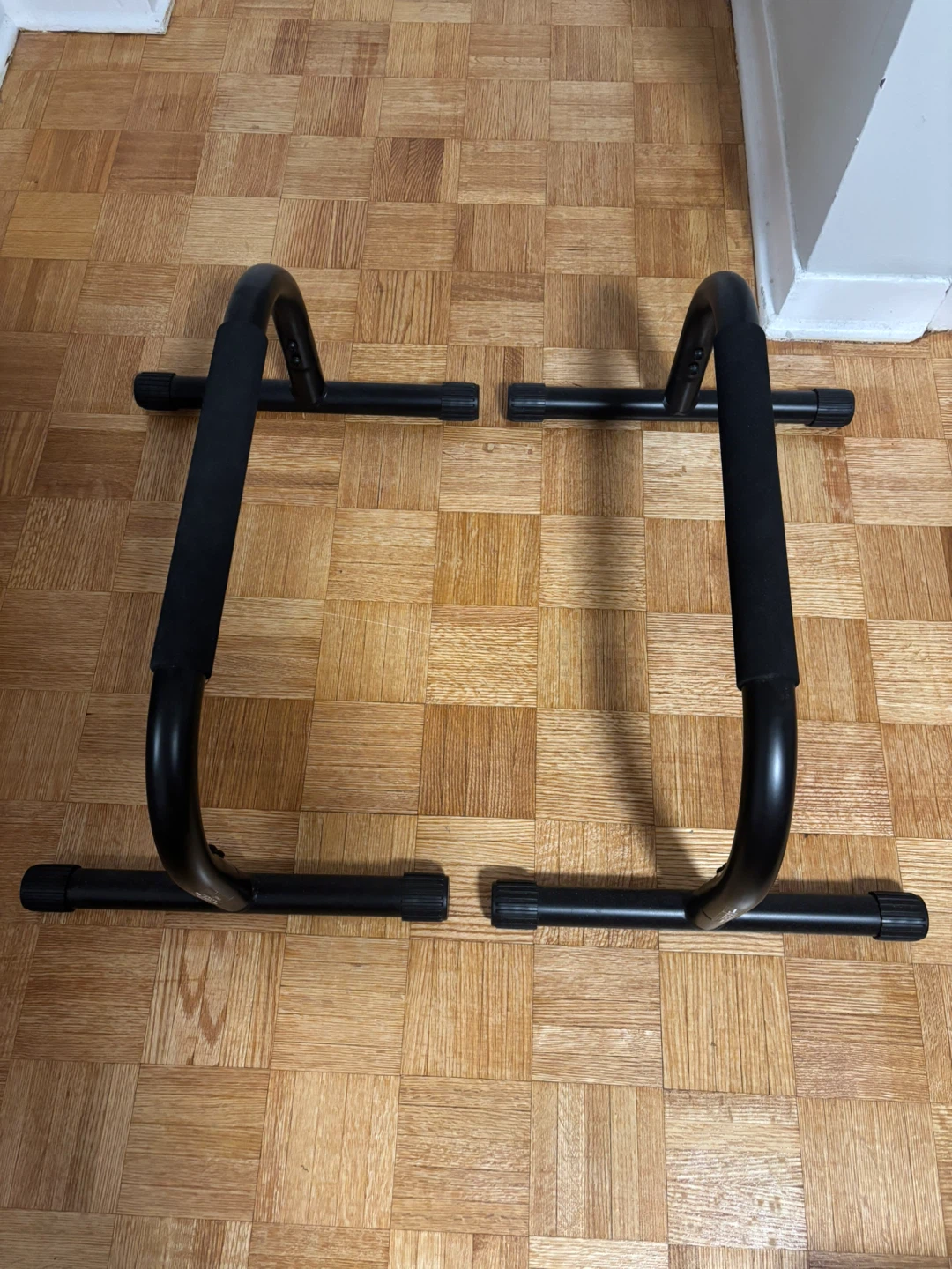 Pair of Black Dip Bars / Parallettes