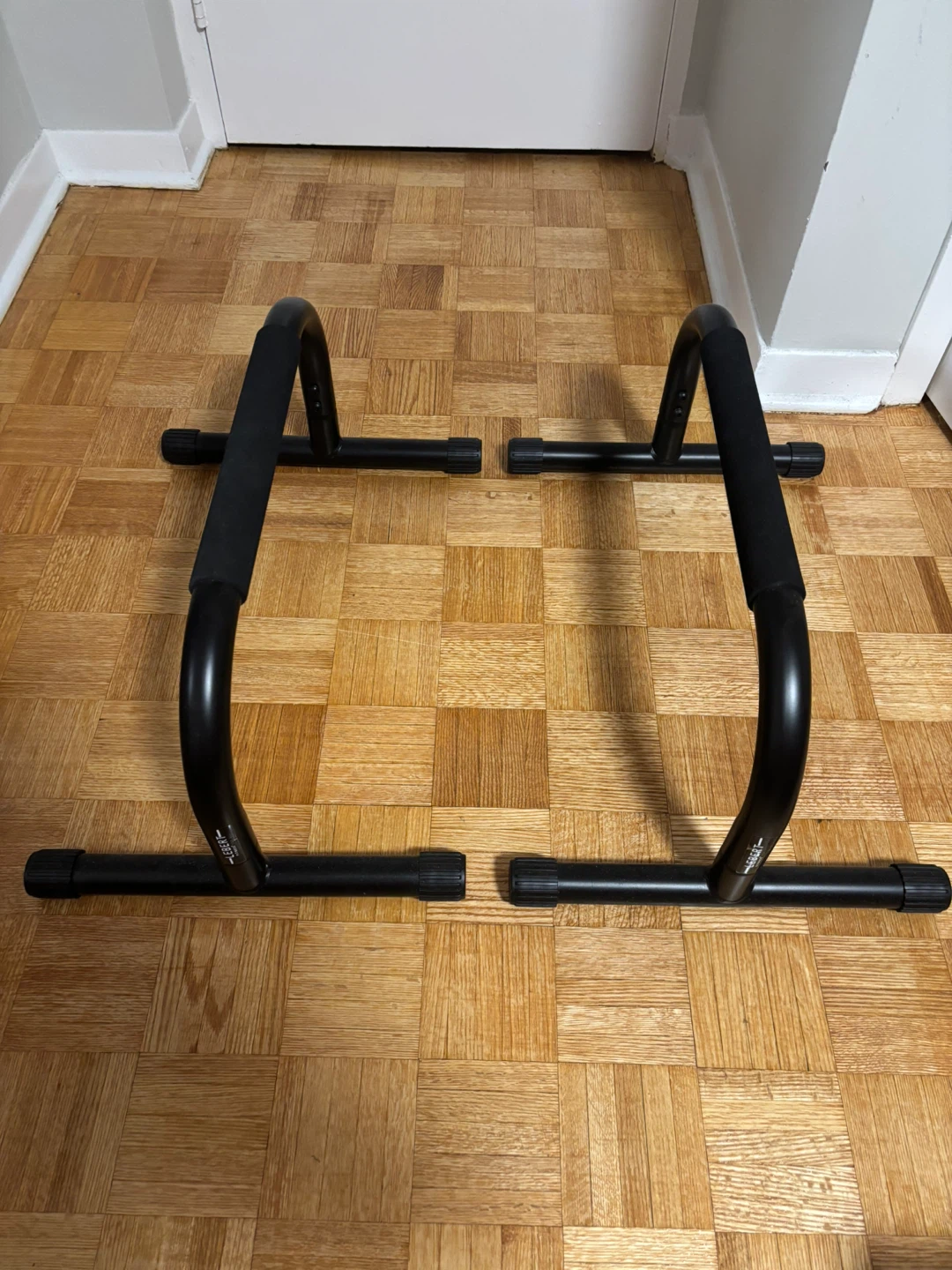 Pair of Black Dip Bars / Parallettes - photo 2