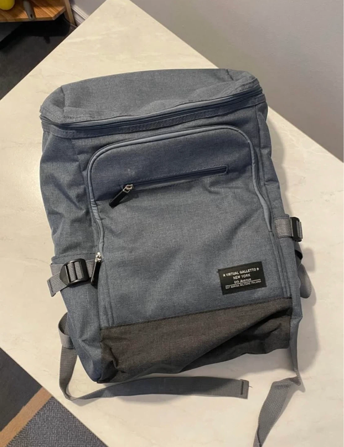 Blue/Gray Backpack