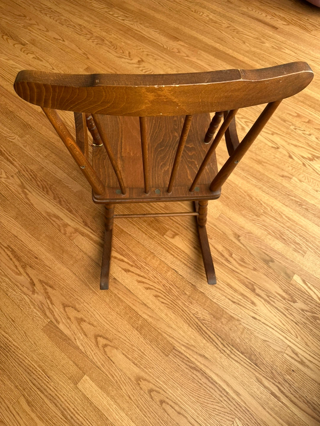 Kids Wooden Rocking Chair - photo 2