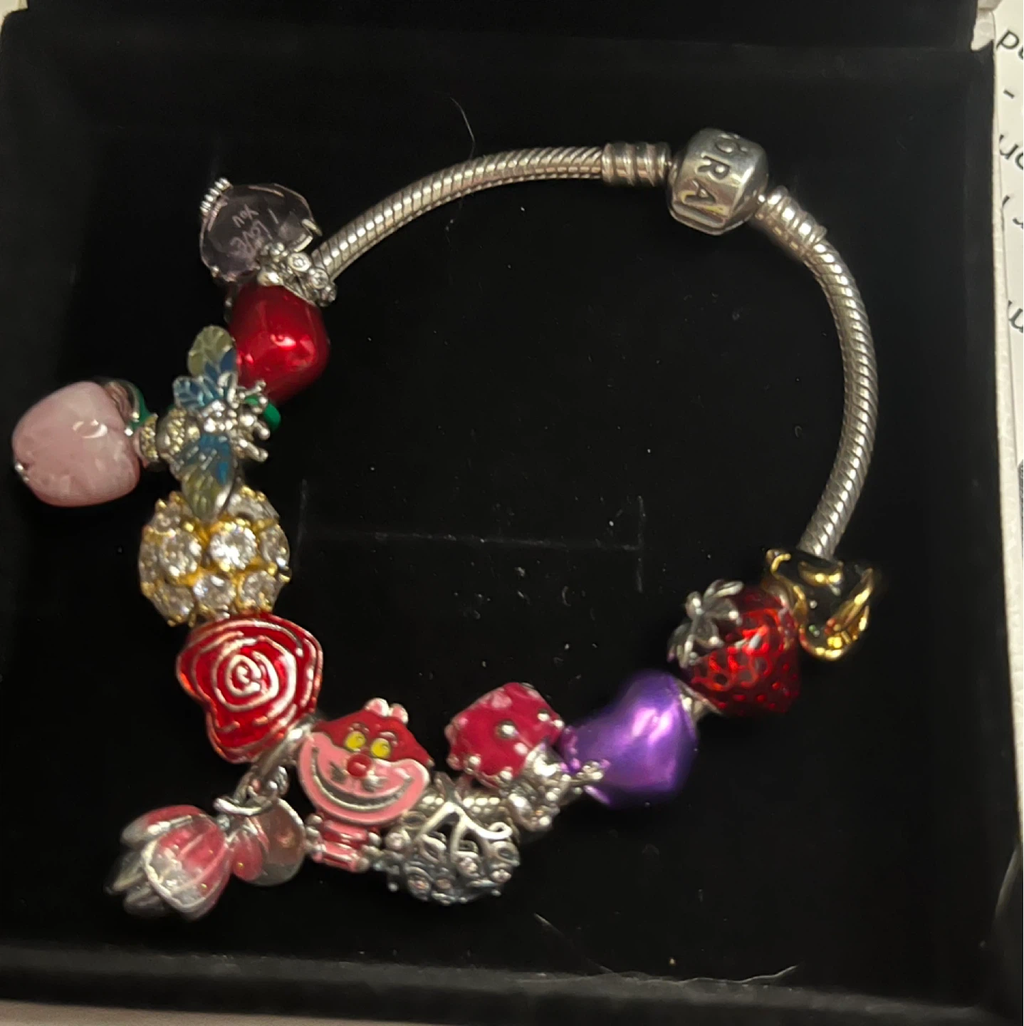 Pandora Charm Bracelet with Multiple Charms - photo 2