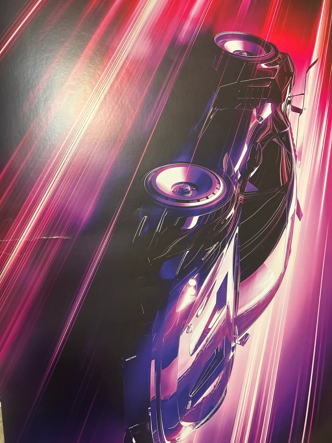Futuristic Car Poster Print