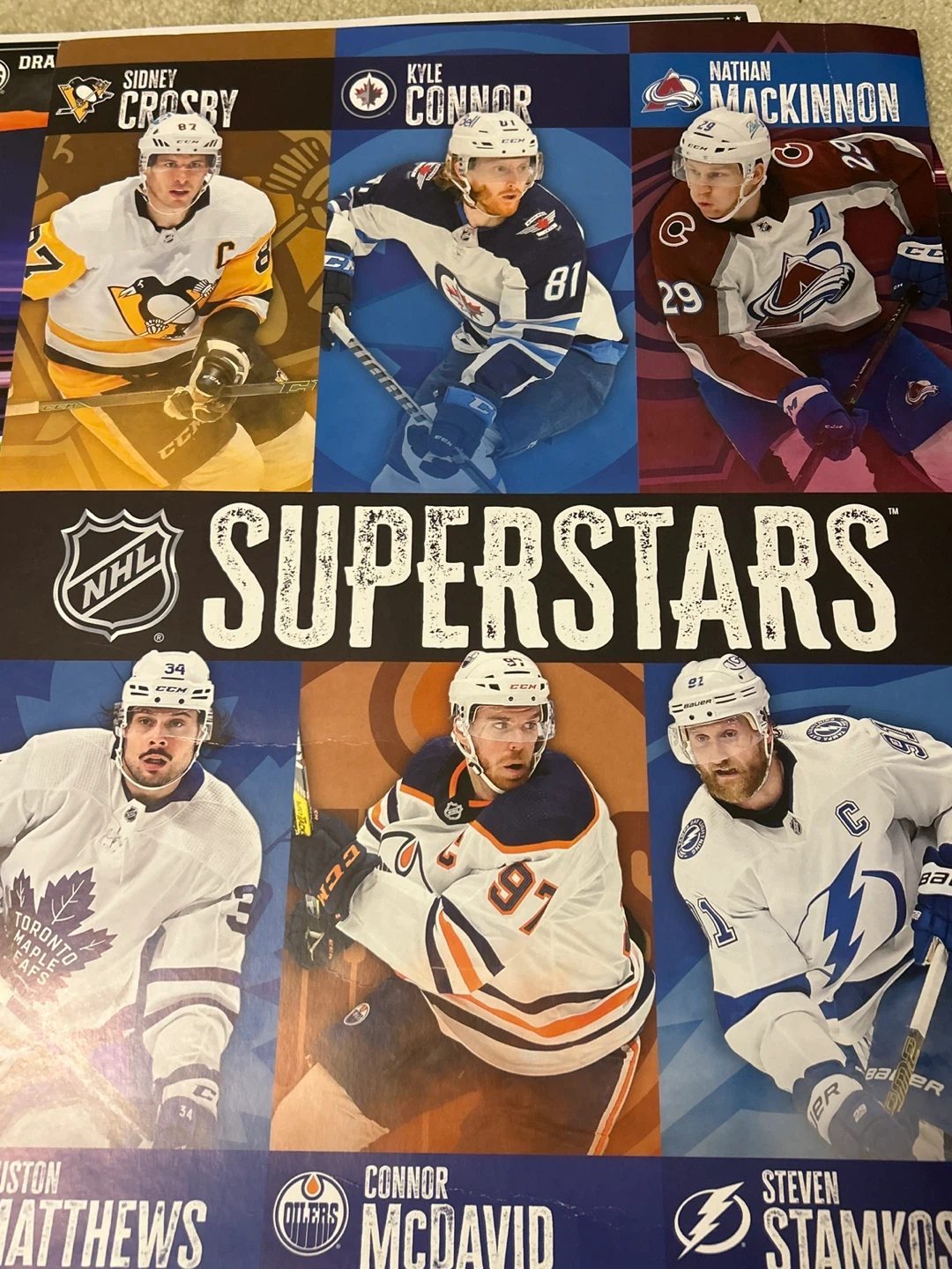 NHL Superstars Poster