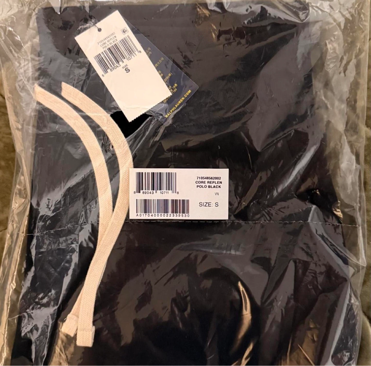 Ralph Lauren Polo Fleece Sweatpant - Black, Size S - photo 2
