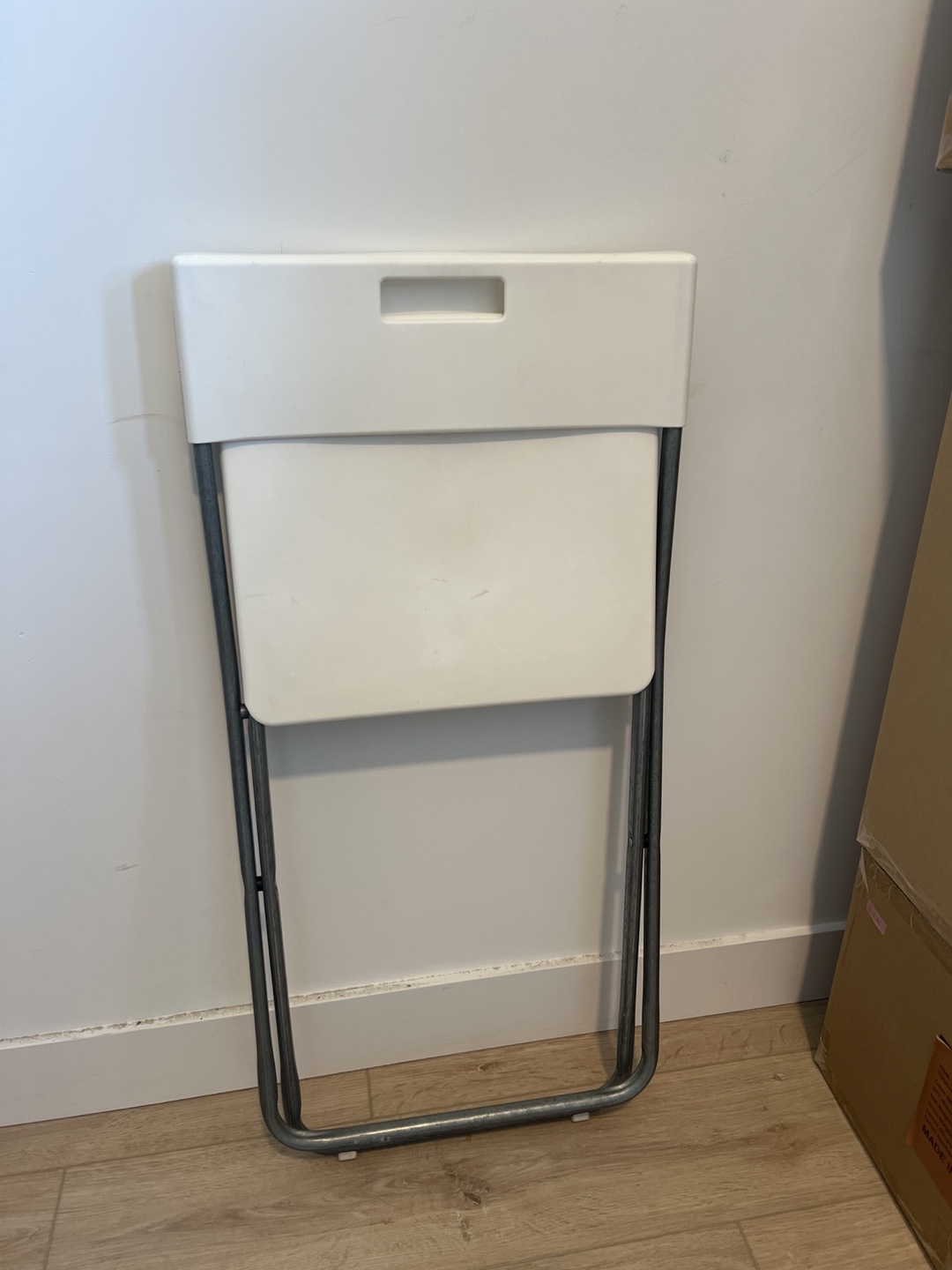 White Folding Chair - photo 2