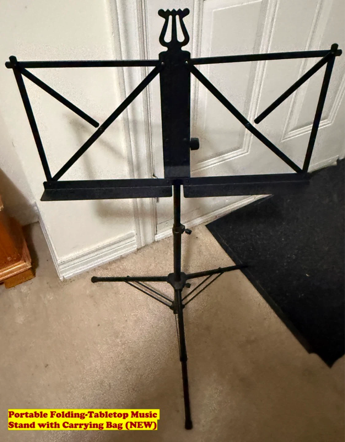 Portable Folding-Tabletop Music Stand with Carrying Bag (NEW) - photo 2